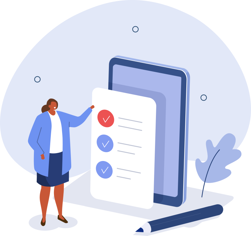 Applying for the service illustration