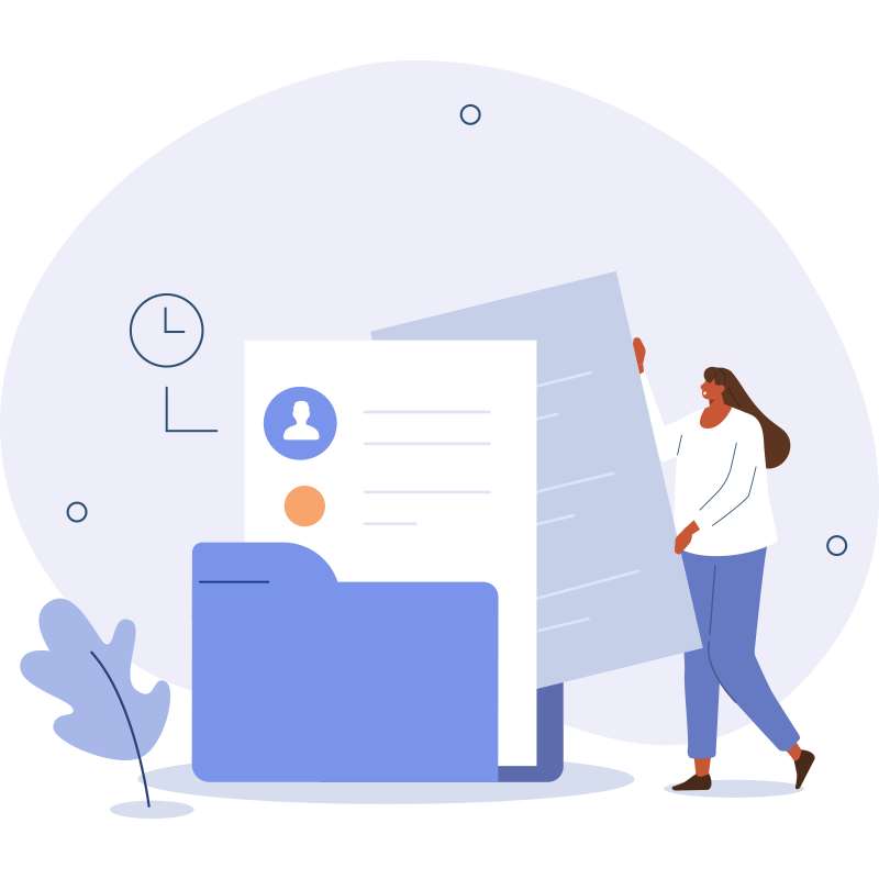 Invested into EIS illustration